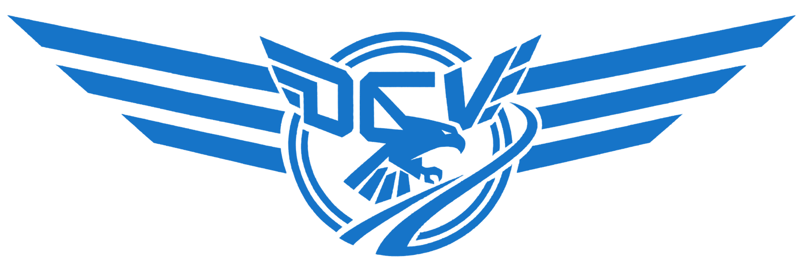 DCV Groups eagle emblem with expanded wings