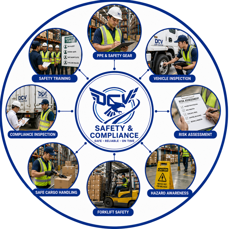 DCV Logistics safety and compliance practices